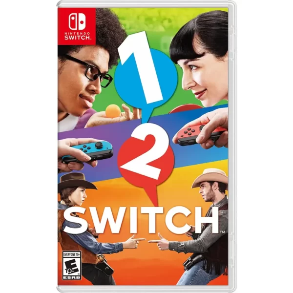 1-2 nintendo switch game played on a nintendo switch console