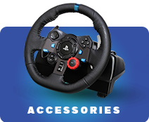 all accessories extra additional accessories needed to play like a steering wheel