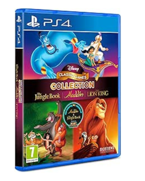 Disney Classic Games Collection The Jungle Book Aladdin  The Lion King PS4