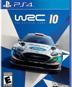 car game called in WRC 10 in PlayStation station 4 video game