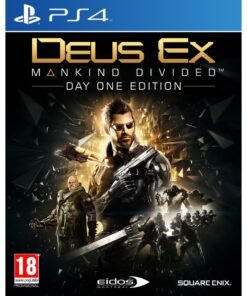 Deus Ex Mankind Divided Day One Edition Game Addicts PS4