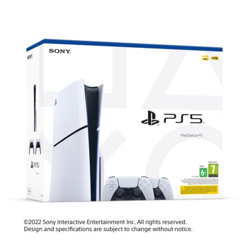 Sony PS5® Console   Two DualSense Wireless Controllers Bundle