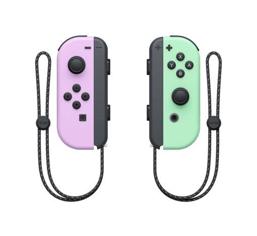 Nintendo Joy Con L Pastle Purple  R Pastel Green