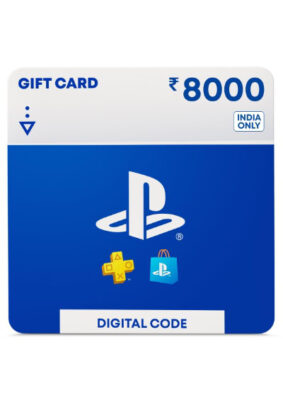 PlayStation Store Gift Card ₹8000