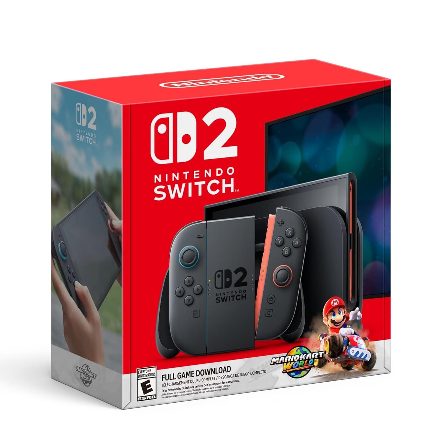 Nintendo Switch 2 + Mario Kart World Bundle 1 Nintendo Switch 2 + Mario Kart World Bundle
