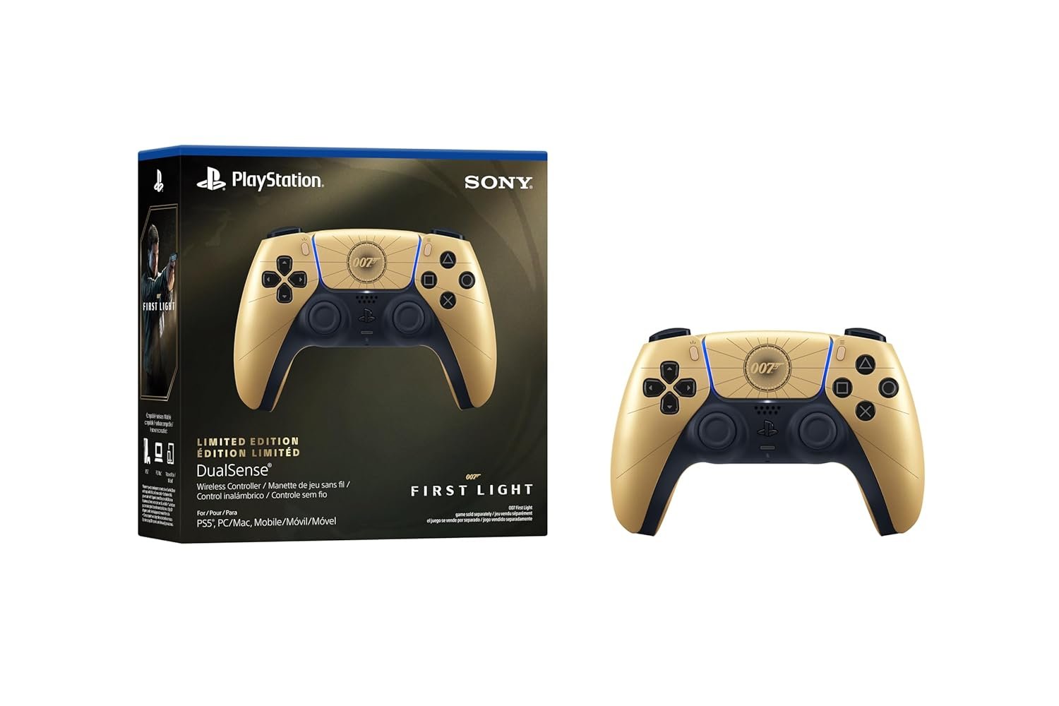 Sony PS5 DualSense Wireless Controller – 007 First Light Limited Edition 3 Sony PS5 DualSense Wireless Controller – 007 First Light Limited Edition - Image 3