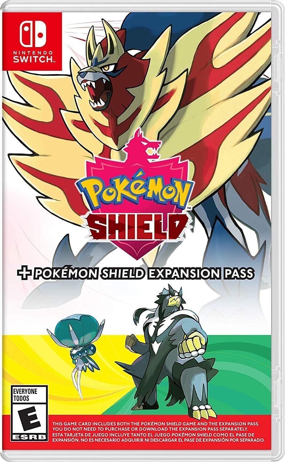 Pokemon Shield + Pokemon Shield Expansion Pass (Nintendo Switch) 1 Pokemon Shield + Pokemon Shield Expansion Pass (Nintendo Switch)