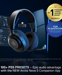 SteelSeries Arctis Nova 5P Wireless - Black 7 SteelSeries Arctis Nova 5P Wireless - Black - Image 2