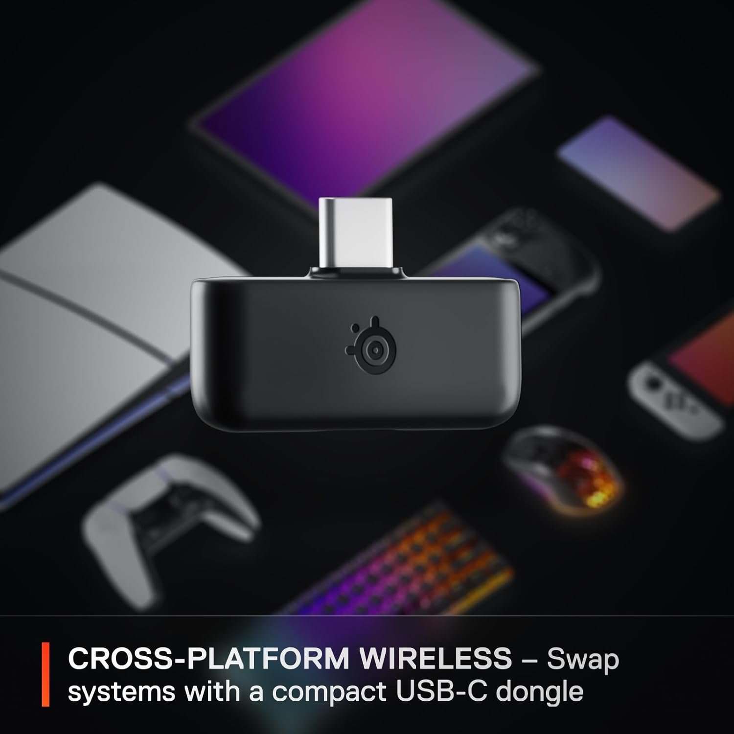 SteelSeries Arctis Nova 5P Wireless - Black 6 SteelSeries Arctis Nova 5P Wireless - Black - Image 6