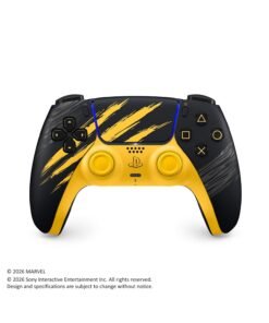 Alternative view of PS5 DualSense Controller - Marvel’s Wolverine Battle Yellow